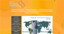 Desktop Screenshot of guiaparaguayexporta.com.py